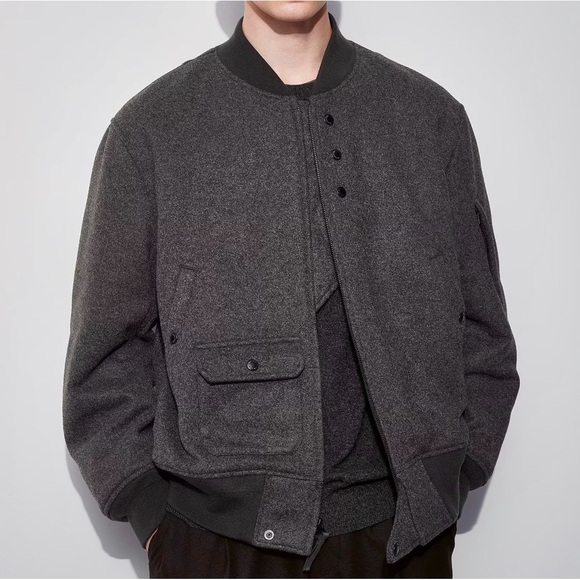 Engineered Garments pufftech bomber Uniqlo heattech jacket NEW - Picture 4 of 10